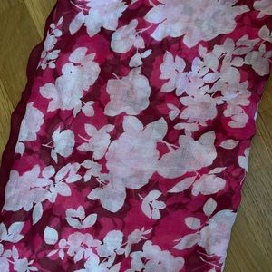 Michael lots floral scarf
